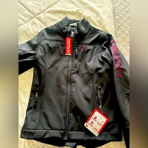 CINCH WOMEN'S CONCEALED CARRY LOGO SOFTSHELL JACKET